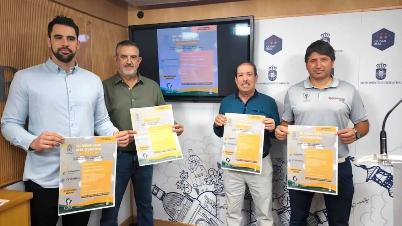 Alrededor de 90 jugadores en el XVI Torneo de Golf 'Ayuntamiento de Ciudad Real'
